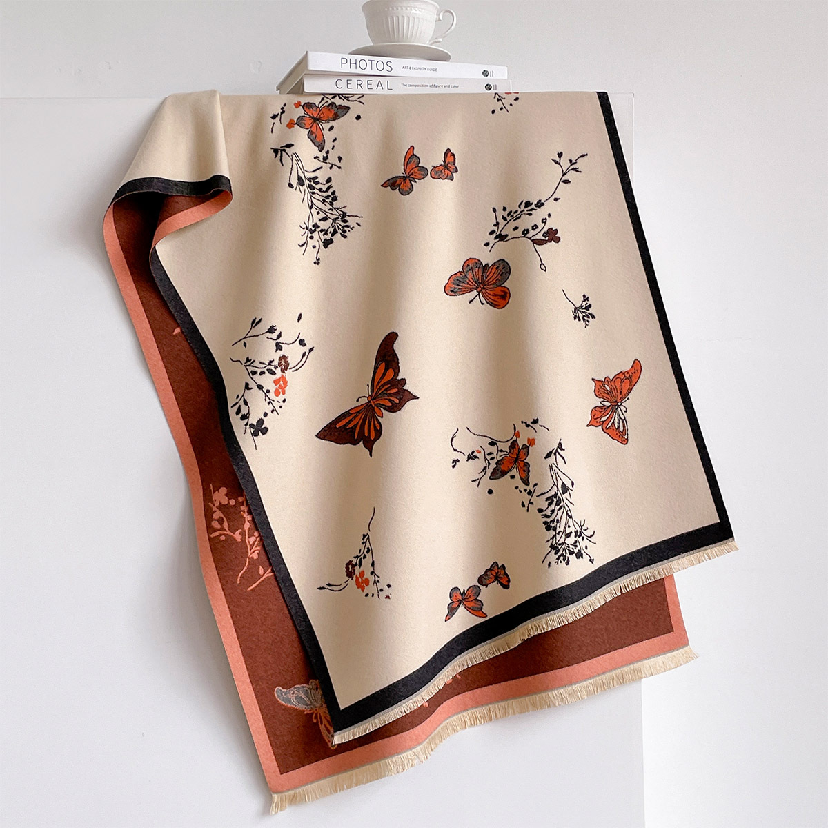 Women Imitation Cashmere Scarf - Pashmina Wrap Large review and price
