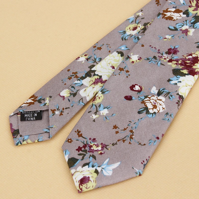 Brand New Floral Tie for Men's - Skinny Tie Men review and price