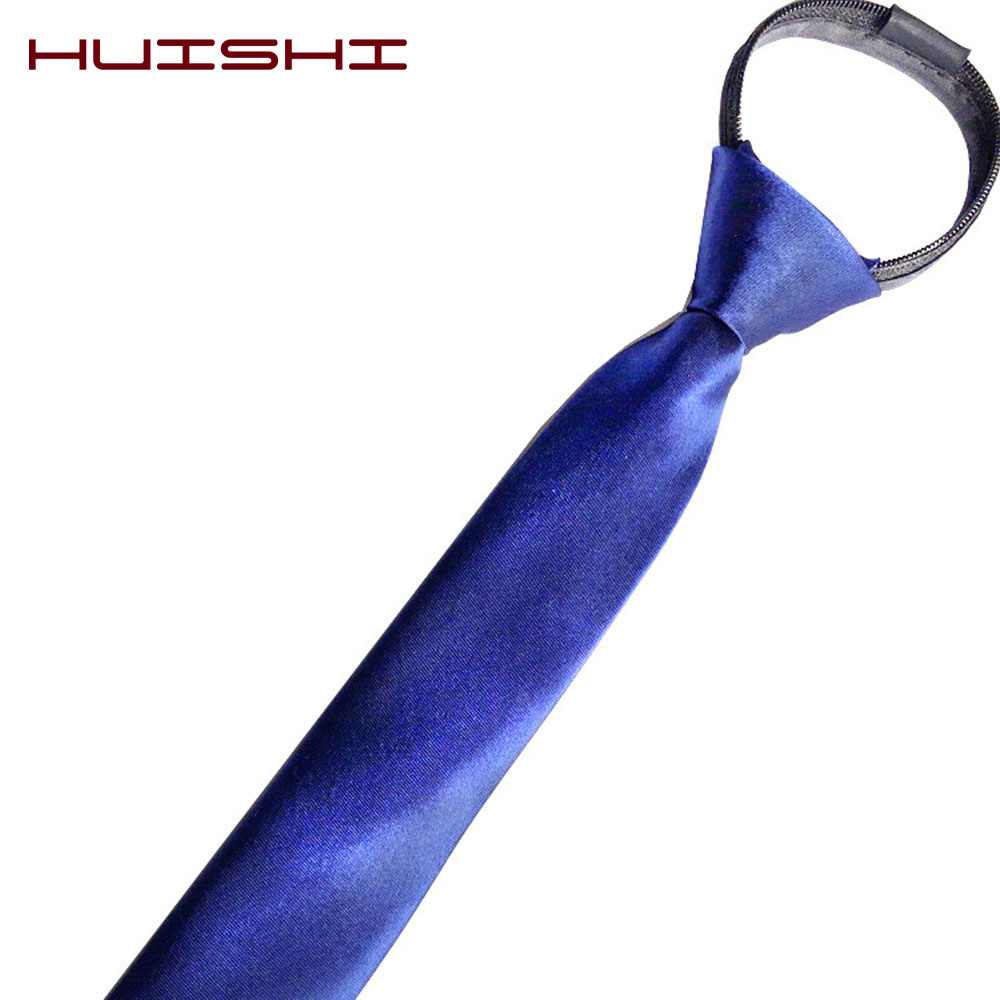 HUISHI Pre-tied Zipper Tie Nec - Skinny Tie Men review and price