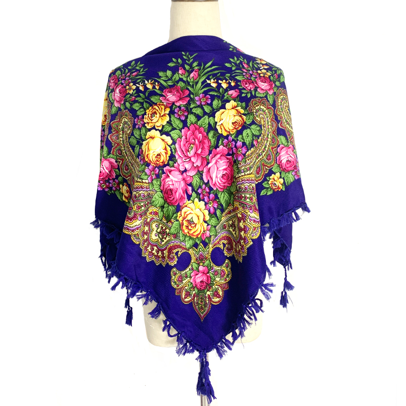 90*90cm WomenRussian Floral Sq - Bandana Cotton review and price