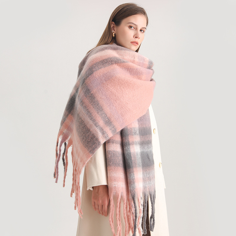 Korean Winter Imitation Cashme - Woven Scarf Blanket review and price