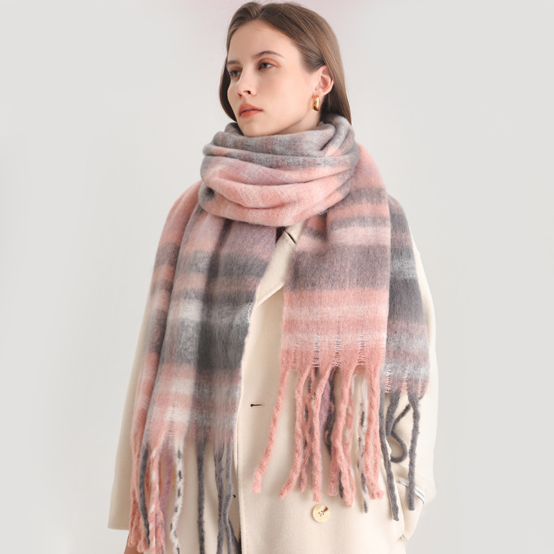 Korean Winter Imitation Cashme - Woven Scarf Blanket review and price