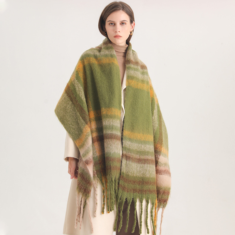 Korean Winter Imitation Cashme - Woven Scarf Blanket review and price